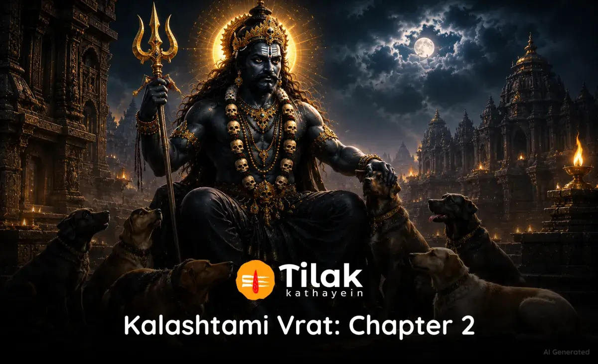 कालाष्टमी व्रत – अध्याय 2: भक्त की विनती और भक्ति