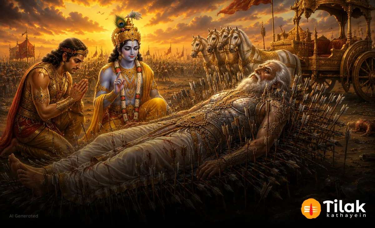भीष्म पितामह को क्यों मिली थी बाणों की शय्या? जानें महाभारत की कथा