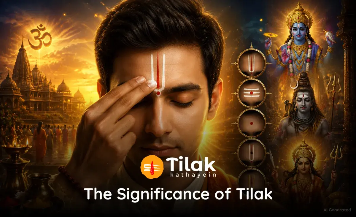 What is the reason behind applying tilak? – तिलक लगाने के पीछे क्या कारण है?